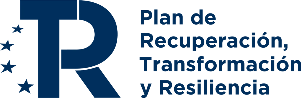 Logo Recuperación, transofrmación y resiliencia